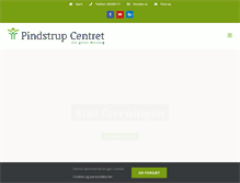 Tablet Screenshot of pindstrupcentret.dk